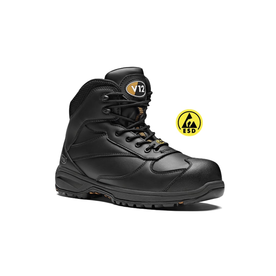 Octane Boot Pr V12 Black Octane Safety Boot – Frasar Direct