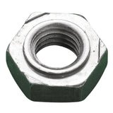 M6 DIN929 Class 4 Hex Weld Nut Standard Collar Self Colour  - 200 box qty