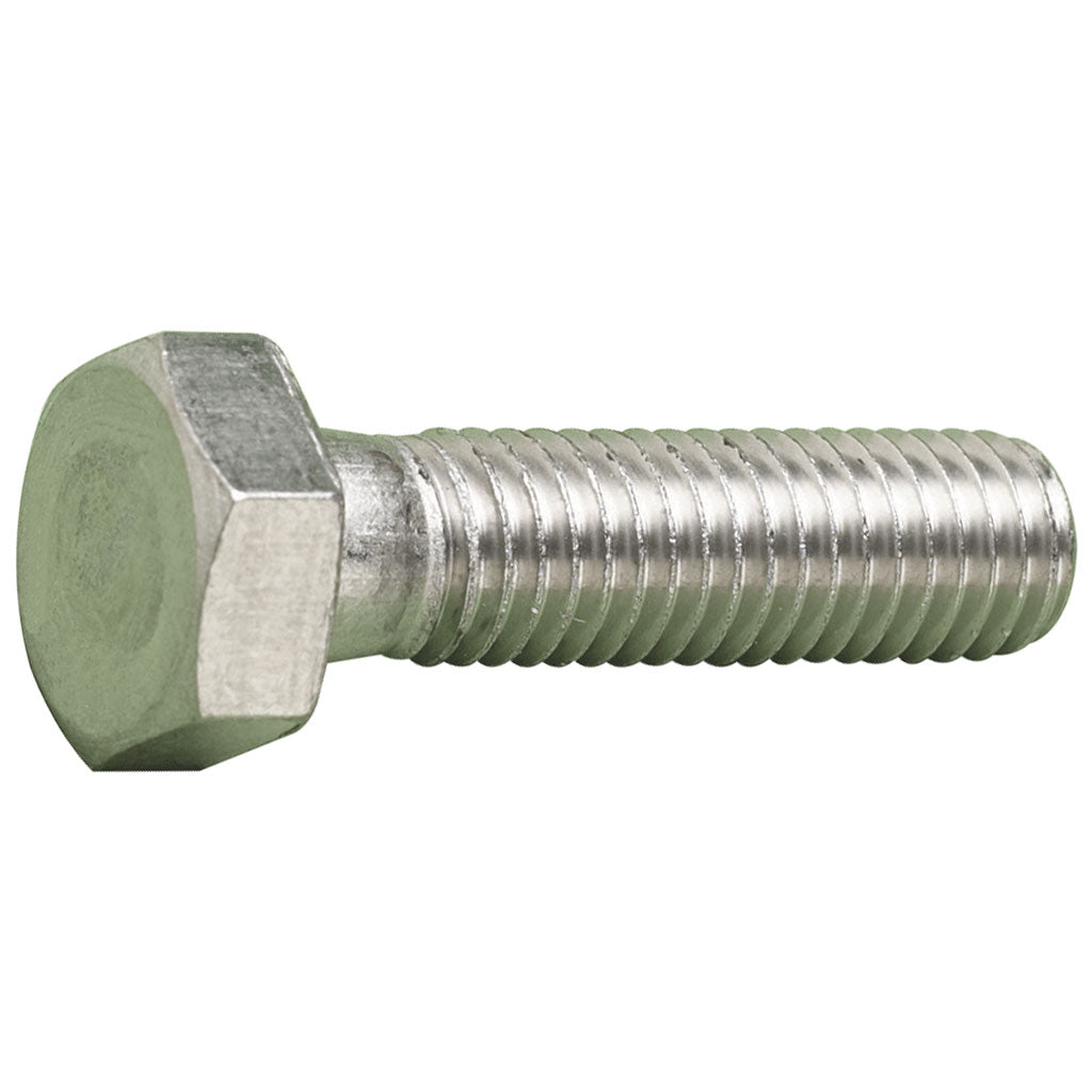 M6 x 8 A2 Hexagon Head Setscrew Stainless Steel DIN 933  - 100 box qty