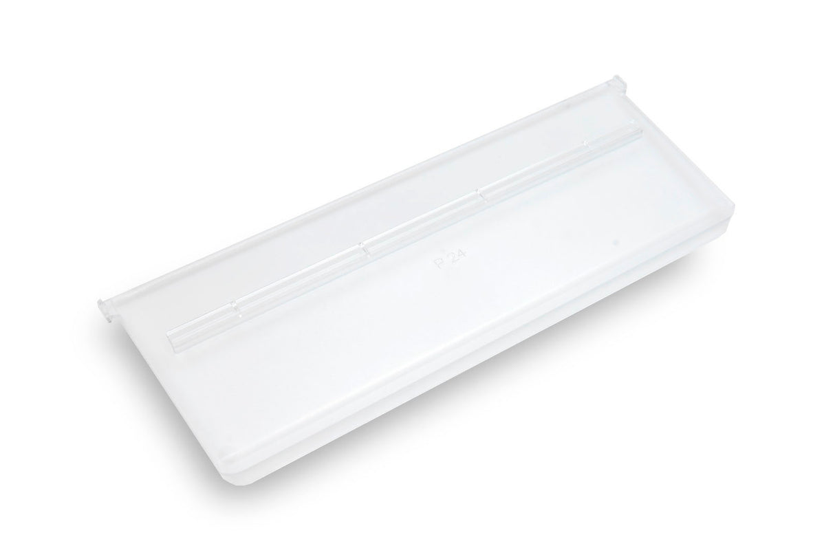 DIVIDER TYPE P24 FOR SHELF STORAGE BIN-CLEAR - 50PK - 240 x 95mm
