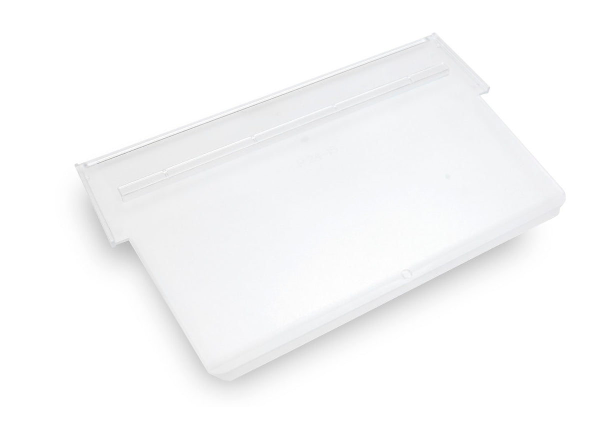 DIVIDER TYPE P24-15 FOR SHELF STORAGE BIN-CLEAR - 40PK - 240 x 150mm