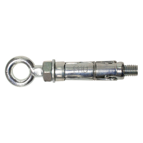 M10 Eye Bolt Shield Anchor Zinc Plated (CR3) (Forged Type)  - 50 box qty
