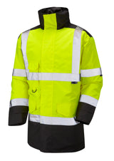 Leo Tawstock EN20471 Class 3 Hi Viz Coat