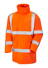 Leo Tawstock EN20471 Class 3 Hi Viz Coat