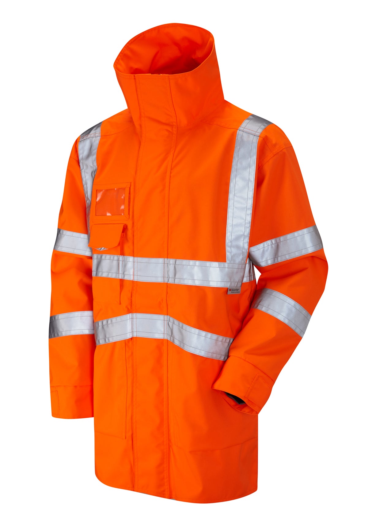 Leo Clovelly EN20471 Class 3 Breathable Hi Viz Coat