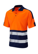 Leo Watersmeet ISO 20471 2 Tone Cool Viz Plus Polo Shirt