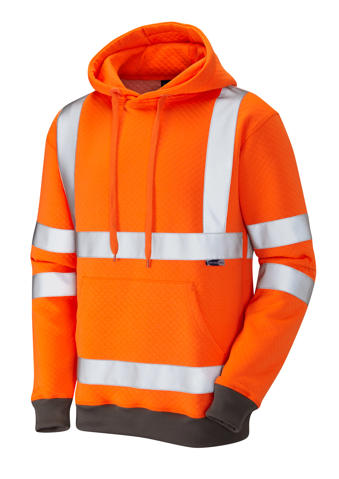 Leo Goodleigh ISO 20471 Hooded Hi Viz Sweatshirt
