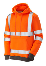 Leo Goodleigh ISO 20471 Hooded Hi Viz Sweatshirt