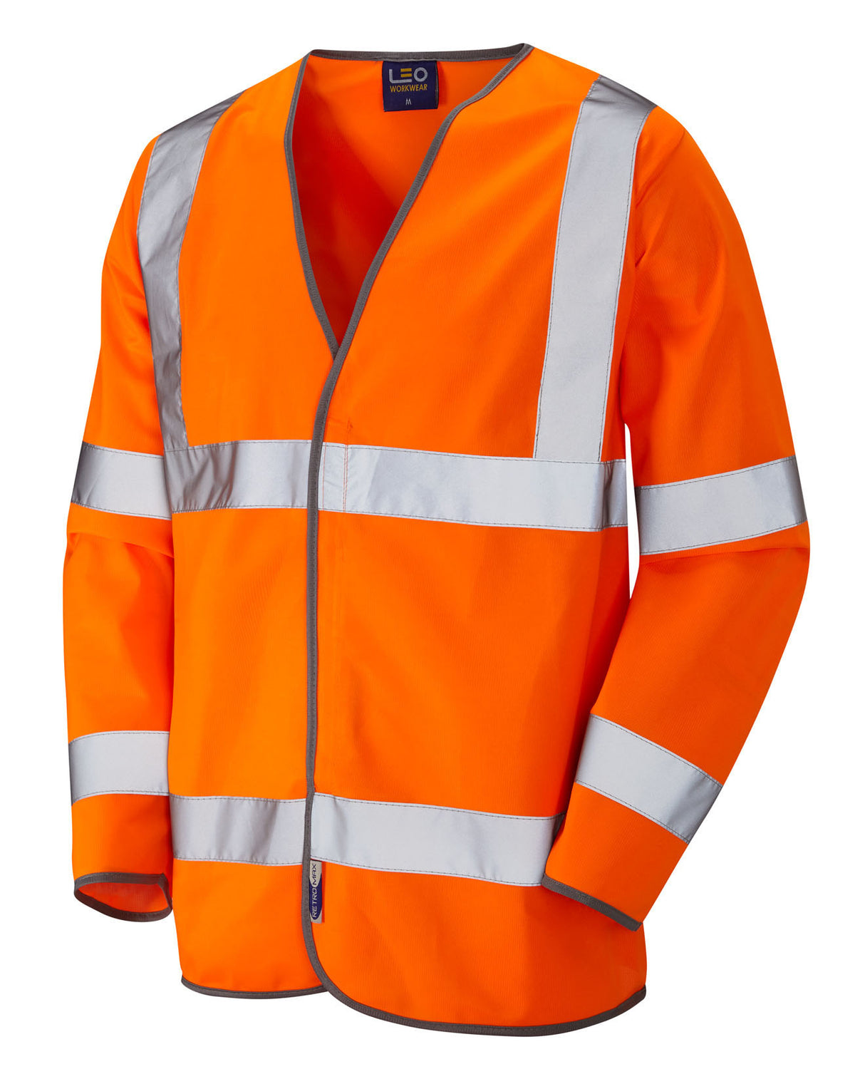 Leo Shirwell EN20471 Long Sleeve Waistcoat - Yellow