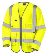 Leo Wrafton ISO 20471 Class 3 Sleeved Superior Waistcoat - Orange