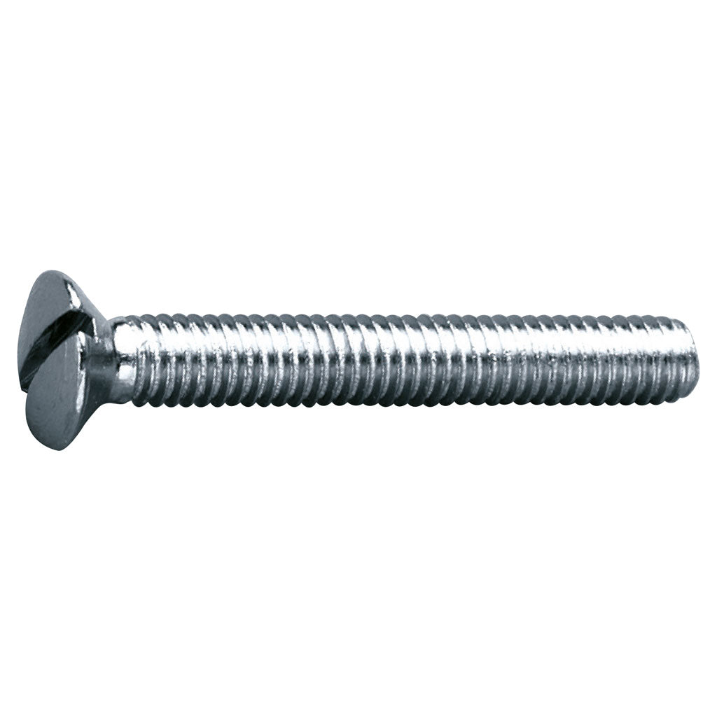 Brass Slot Raised Head (Nickel Plated) DIN 964