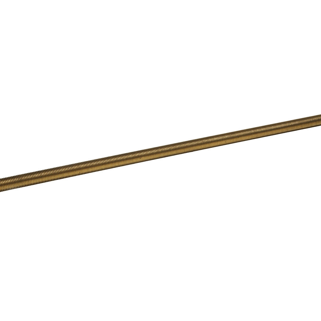 M8 x 1mtr Brass Allthread Brass  - 10 box qty