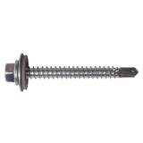 5.5 x 25 c/w 16mm Washer Self Drill Light Section Din7504K Z/P CR3  - 100 box qty