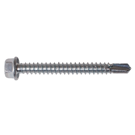 5.5 x 25 No Washer Self Drill Light Section Din7504K Z/P CR3  - 100 box qty
