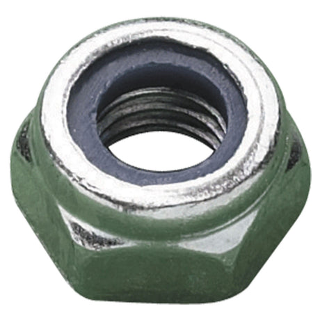 M18 DIN985 Type T Nylon Insert Nut Class 6 Zinc Plated Bulk Packed   qty