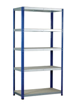 Heavy-Duty Shelving System - Blue