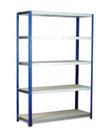 Heavy-Duty Shelving System - Blue
