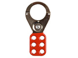ABUS Mechanical 702 Lock Off Hasp 38mm (1.1/2in) Red