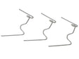 ALM Manufacturing GH001 W Glazing Clips Pack of 50