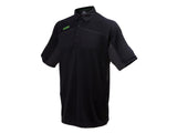 Apache Langley Black Performance Polo Shirt