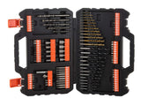 BLACK + DECKER A7200 Mixed Drilling and Screwdriving Set 109 Piece