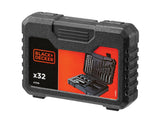 BLACK + DECKER A7216 Drill & Driver Set 32 Piece
