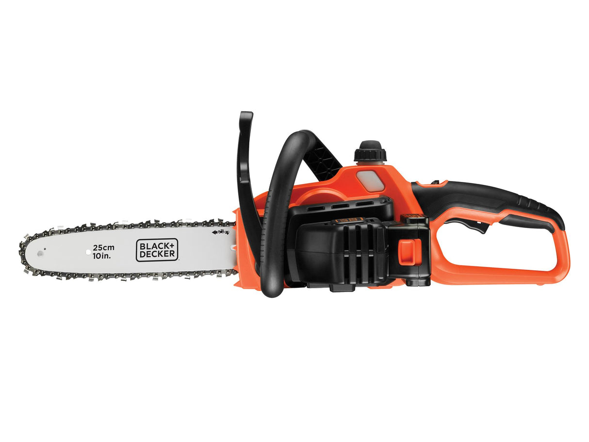 BLACK + DECKER GKC1825L20 Cordless Chainsaw 25cm Bar 18V 1 x 2.0Ah Li-ion