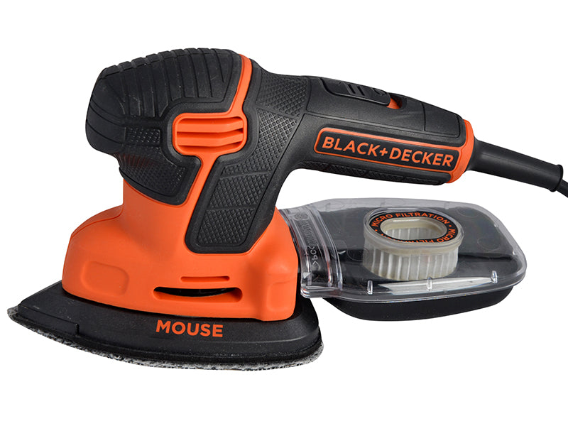 BLACK + DECKER KA2500K-GB Compact Mouse® Sander 120W 240V