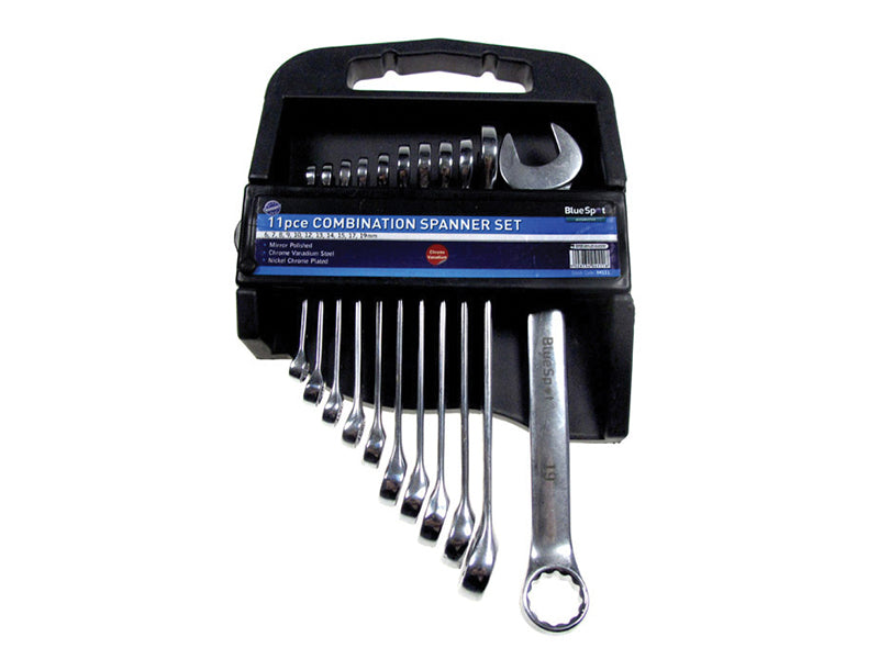 BlueSpot Tools Combination Spanner Set, Metric