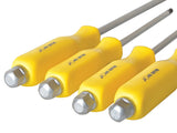 BlueSpot Tools Hex Drive Screwdriver Set,12 Piece