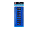 BlueSpot Tools 1/2in Impact TORX Bit Set, 9 Piece