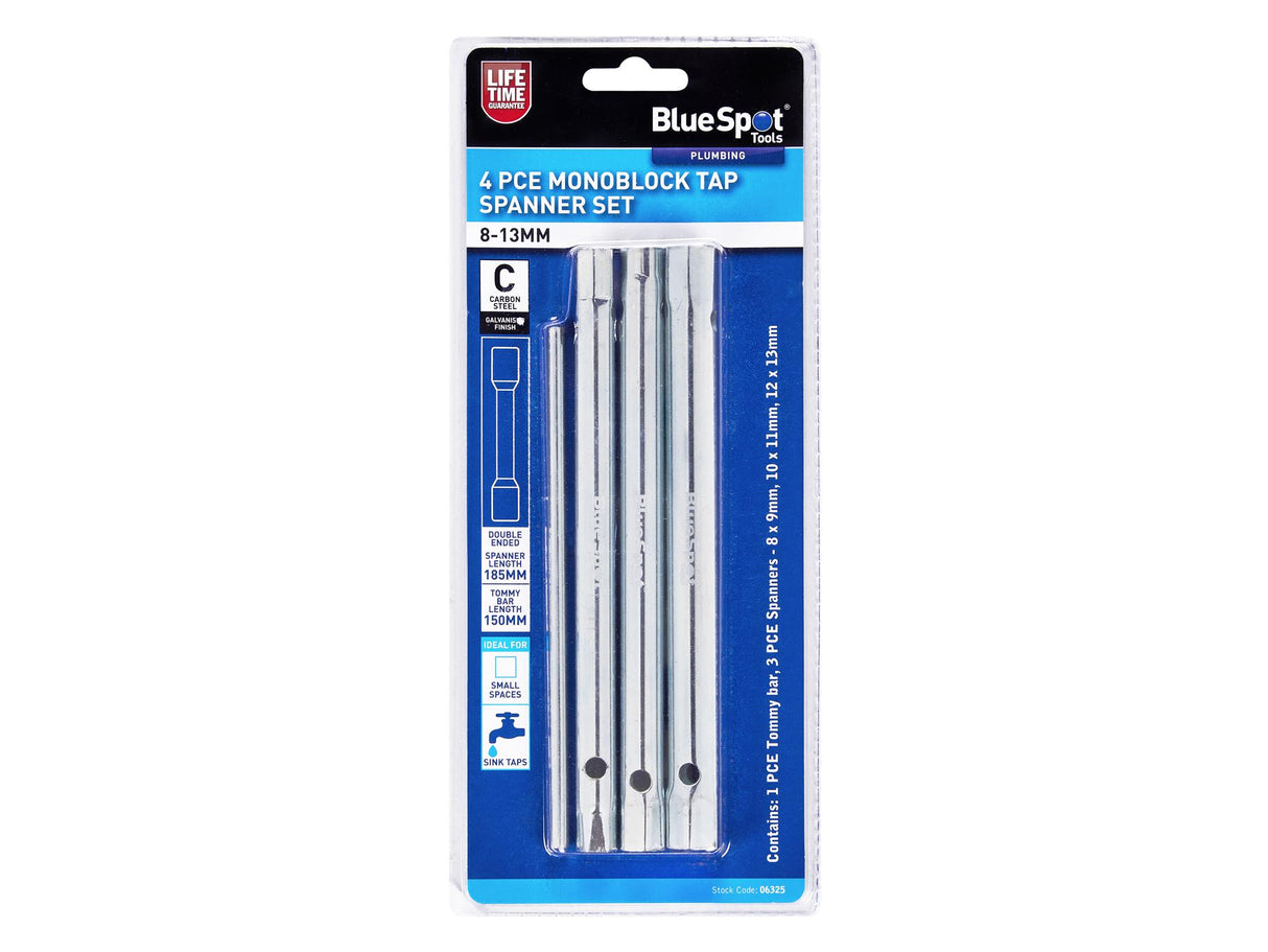 BlueSpot Tools Monoblock Tap Spanner Set, 3 Piece