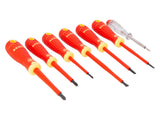 Bahco B220.027 BAHCOFIT Insulated Screwdriver Set, 7 Piece