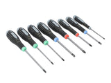 Bahco BE-9872 ERGO Screwdriver Set, 8 Piece