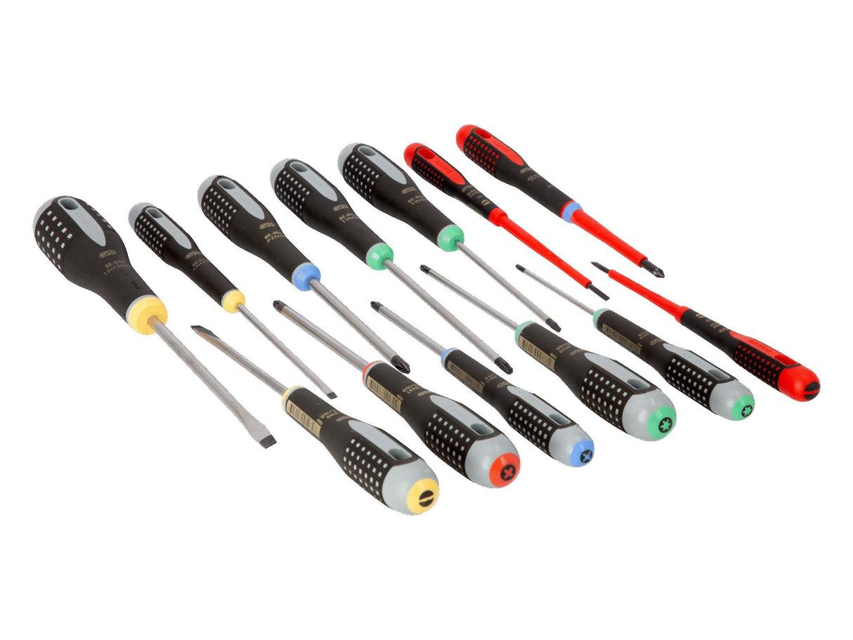 Bahco BE-9875 ERGO Screwdriver Set, 13 Piece