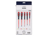 Bahco XMAS BE-9881SL ERGO Slim VDE Insulated Screwdriver Set, 5 Piece
