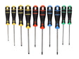 Bahco BAHCOFIT Coloured Handle Screwdriver Set, 10 Piece