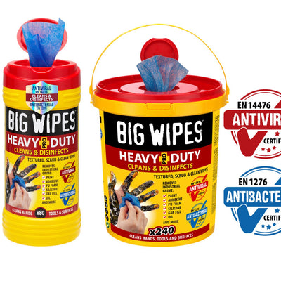 Big Wipes Heavy-Duty Pro+ Antiviral Wipes