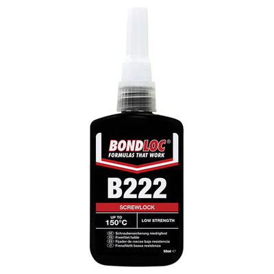 Bondloc B222 Screwlock Low Strength Threadlocker