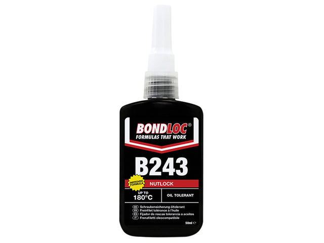 Bondloc B243 Nutlock Medium Strength Threadlocker