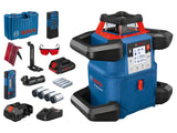 Bosch GRL 600 CHV Professional Rotation Laser Set, 4 Piece