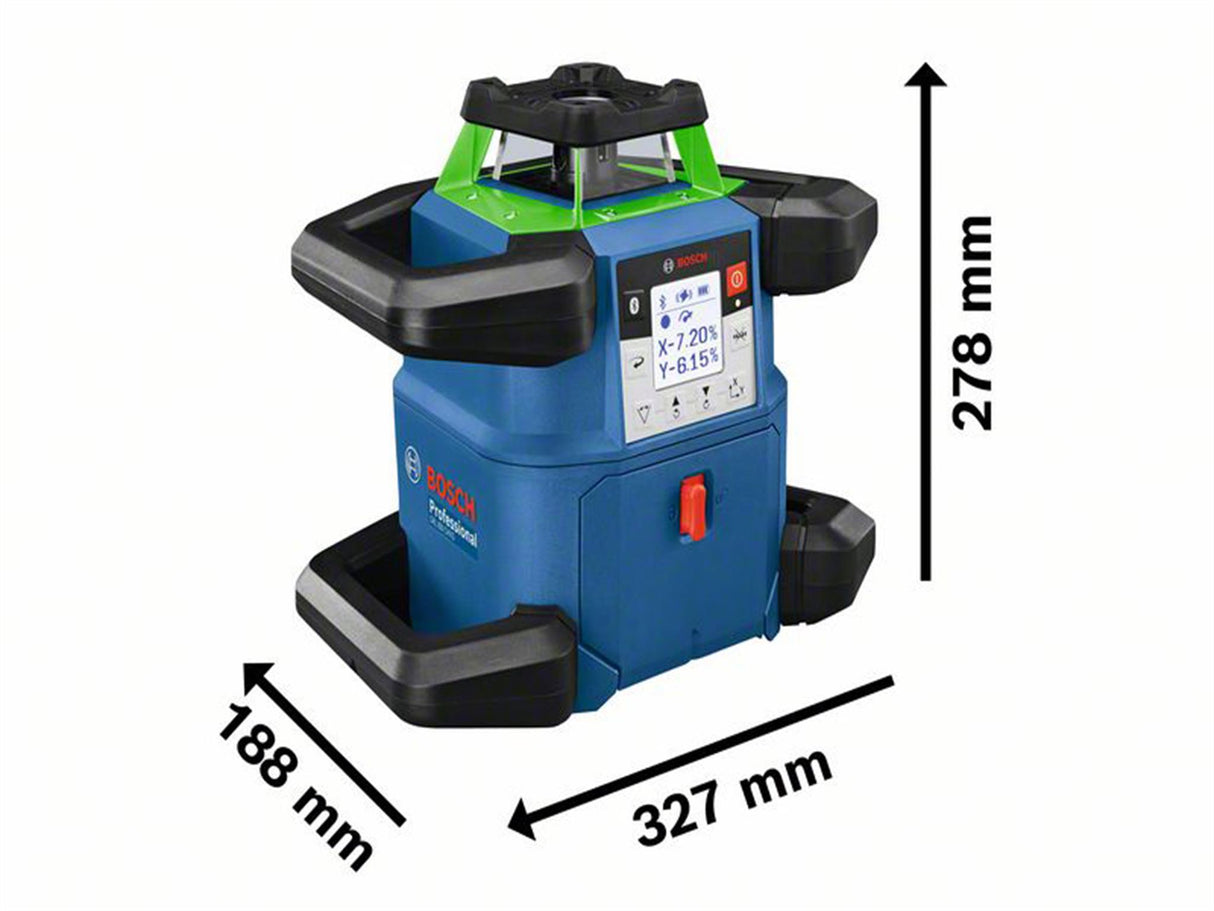 Bosch GRL 650 CHVG Professional Rotation Laser Set, 4 Piece