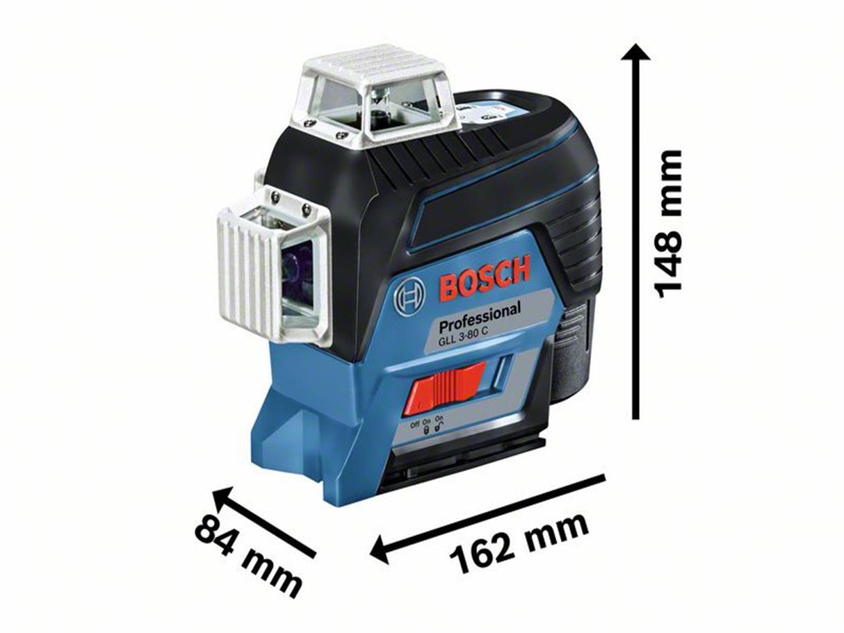 Bosch GLL 3-80 C Professional 360° Line Laser