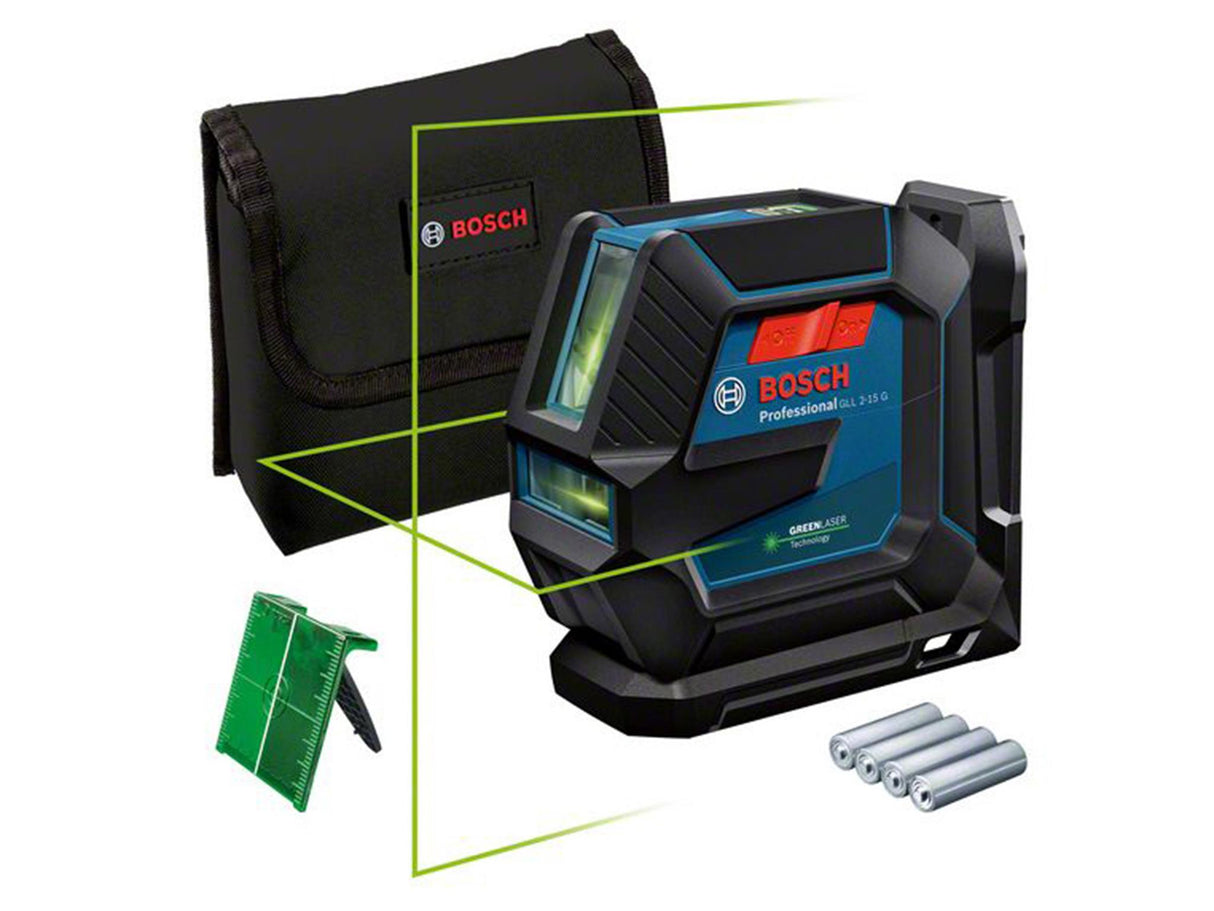 Bosch GLL 2-15 G Professional Line Laser + Universal Mount