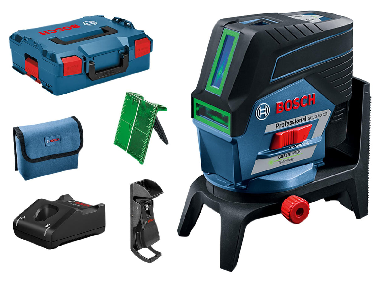 Bosch GCL 2-50 CG Professional Combi Laser + Mount