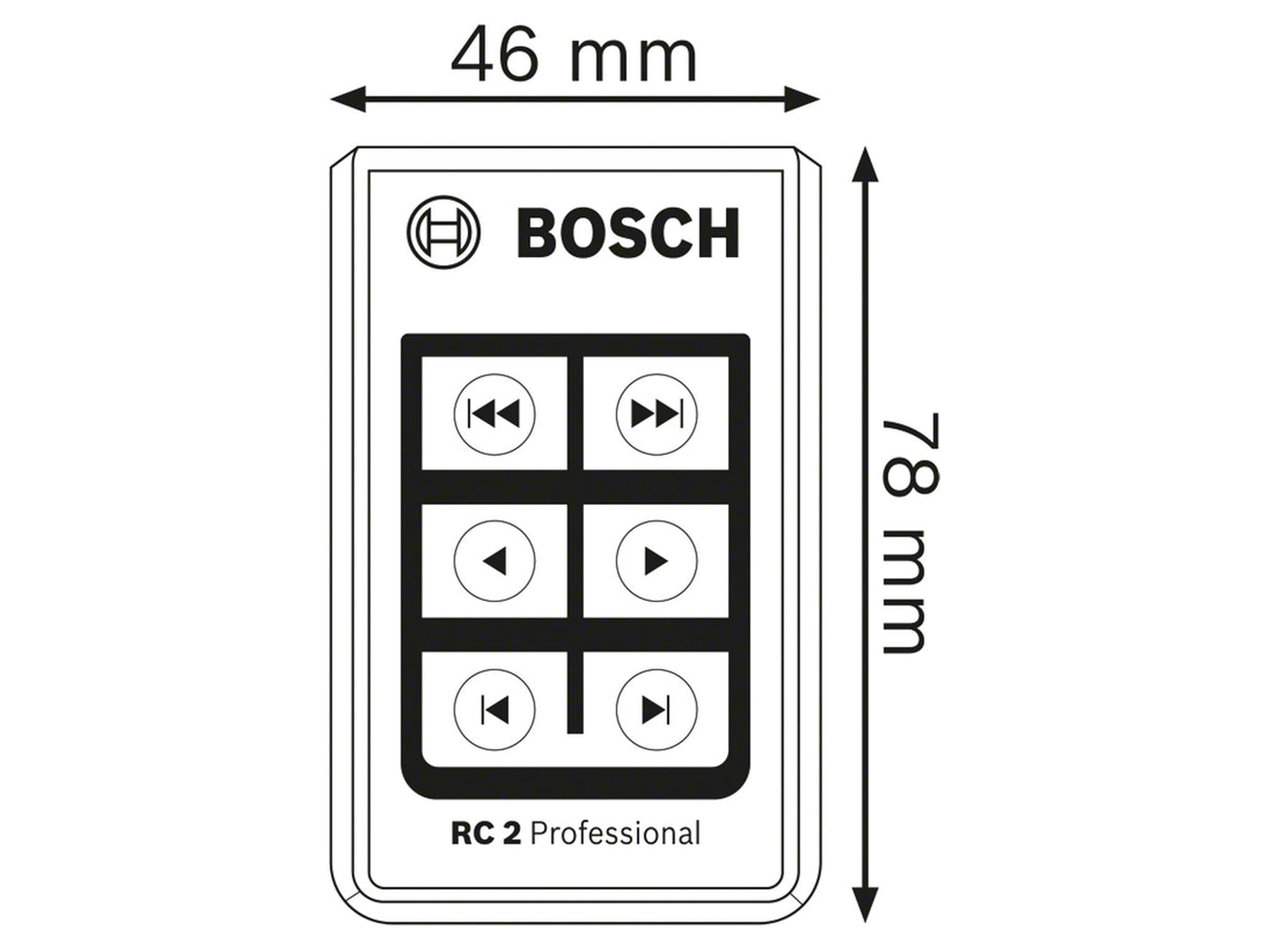 Bosch RC 2 Professional Remote