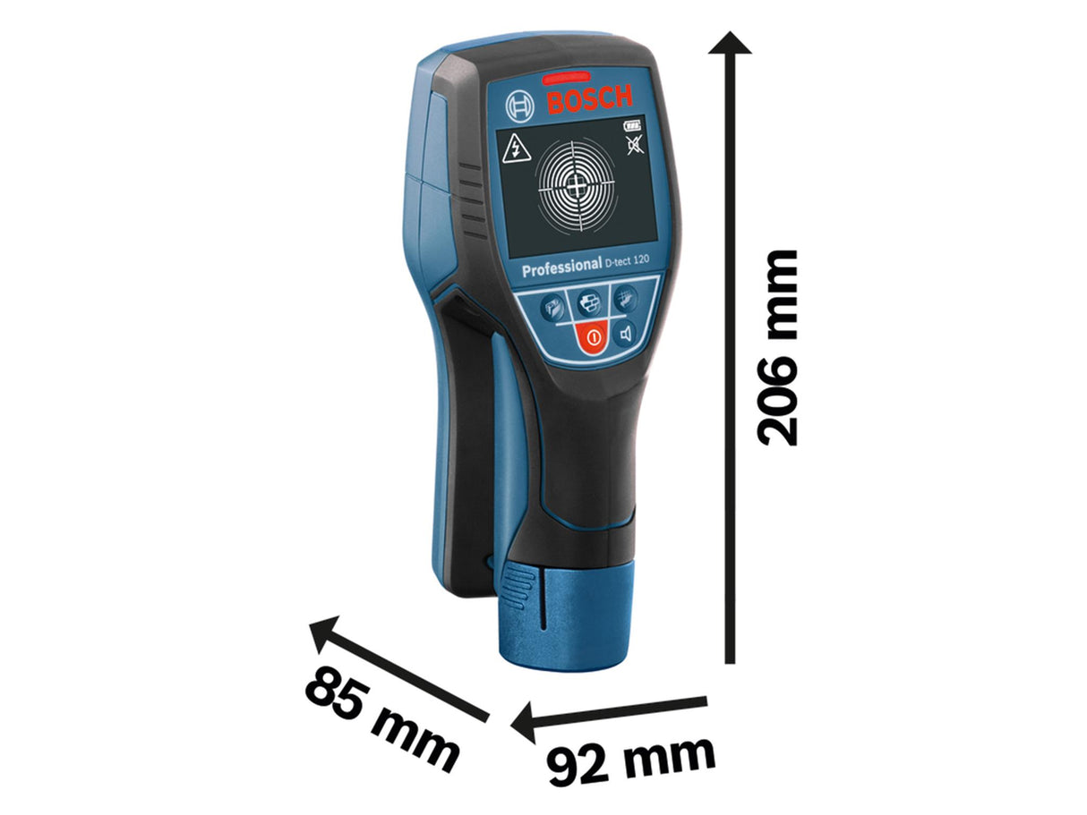 Bosch D-TECT 120 Professional Wall Scanner in L-BOXX 136