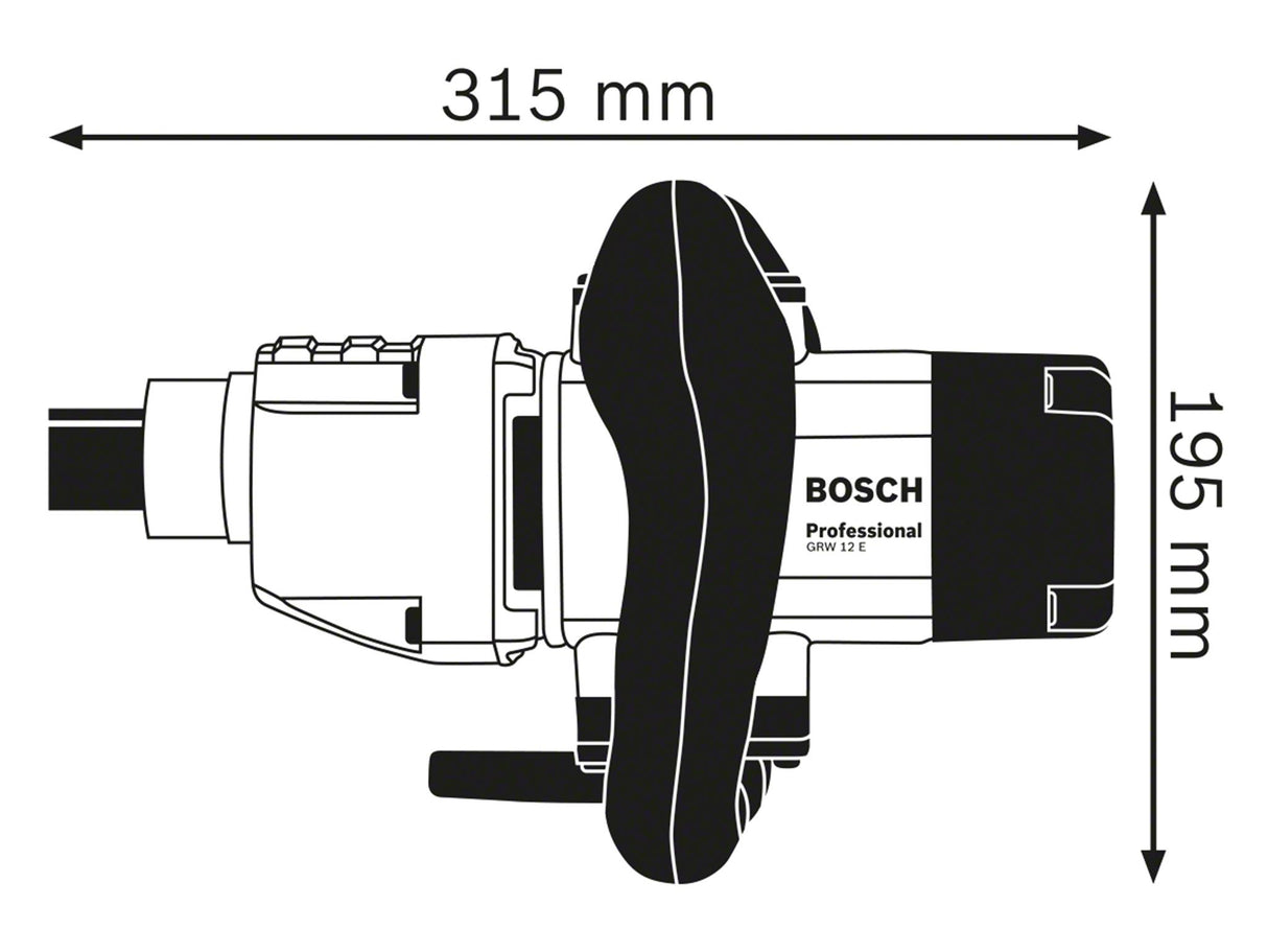 Bosch GRW 12 E Professional Stirrer