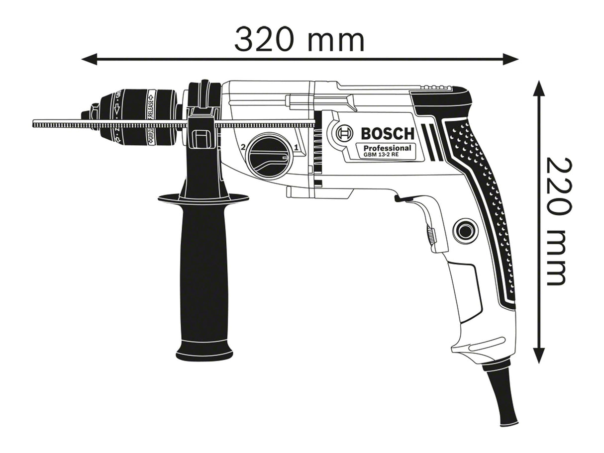 Bosch GBM 13-2 RE Professional Rotary Drill