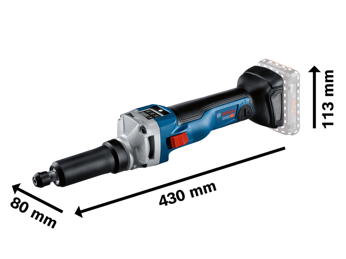 Bosch GGS 18V-10 SLC Professional Straight Grinder 18V Bare Unit